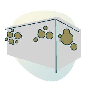 moldy ceiling icon