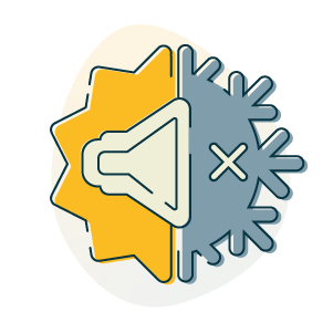 Quiet Heating and Cooling icon