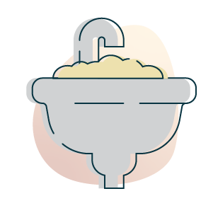 sink backflow icon