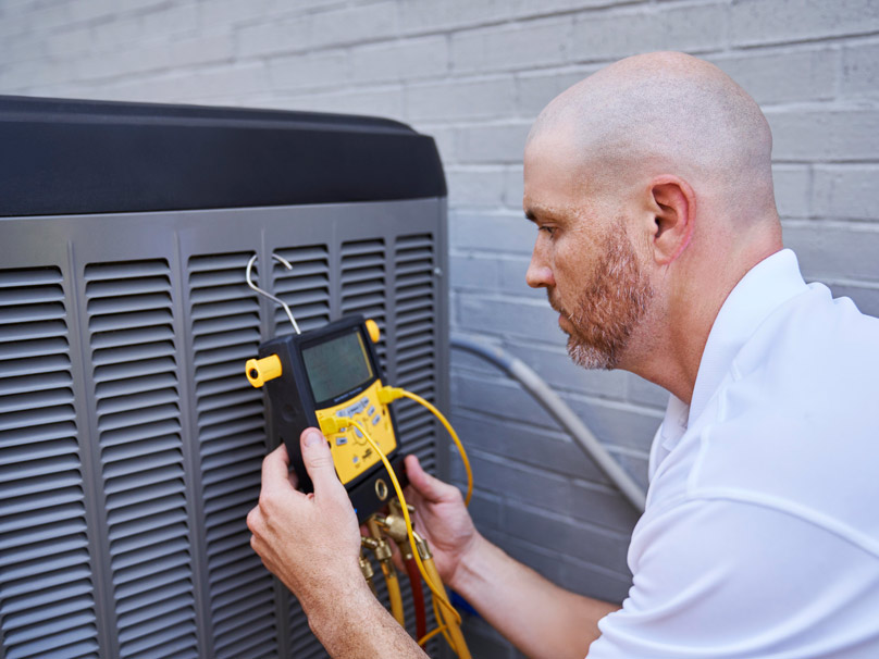 AC Technician working