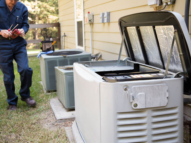 New generator installation