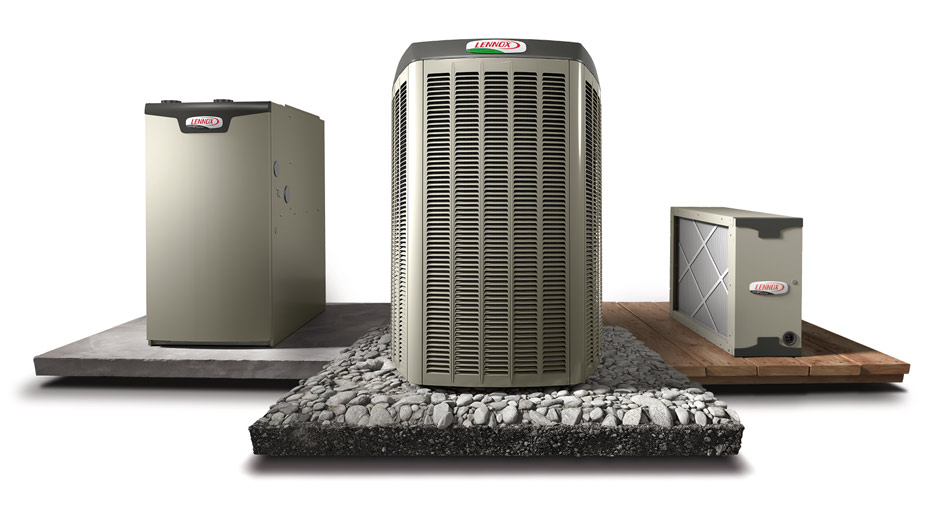 Air conditioner, heat pump, and furnace systems